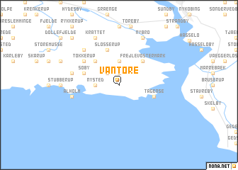 map of Vantore
