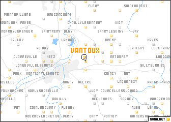 map of Vantoux