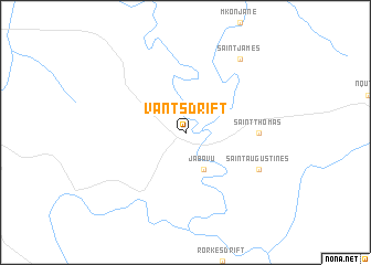 map of Vantʼs Drift