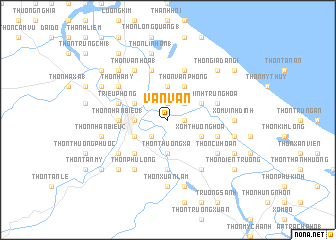 map of Văn Vân