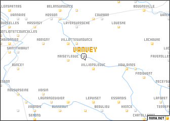 map of Vanvey