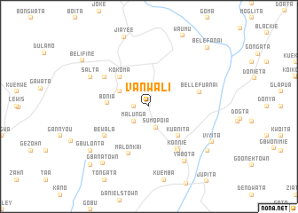 map of Vanwali