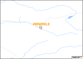 map of Van Winkle