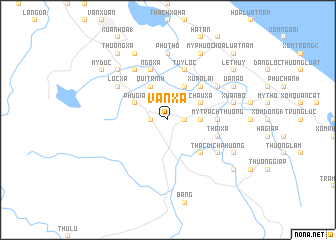 map of Văn Xá