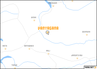 map of Vanyagana