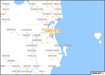 map of Văn Yên