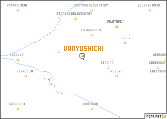 map of Vanyushichi