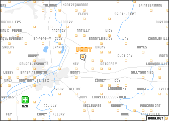 map of Vany
