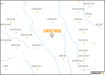 map of Vanzang