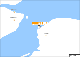 map of Vanzetur