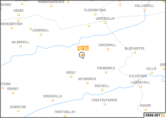 map of Van