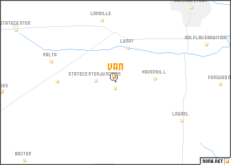 map of Van