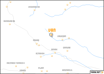 map of Van