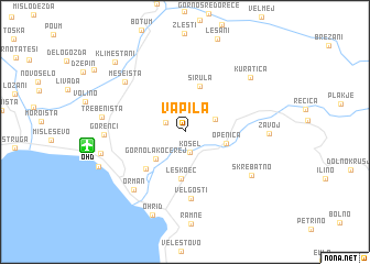 map of Vapila