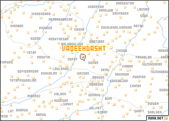 map of Vāqe‘eh Dasht