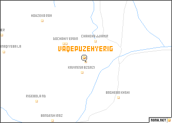 map of Vaq-e Pūzeh-ye Rīg