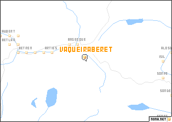 map of Vaqueira-Beret