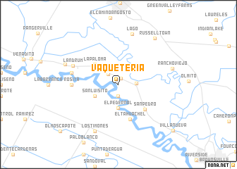 map of Vaquetería