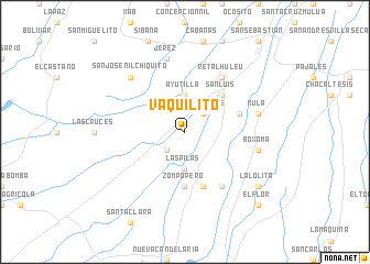 map of Vaquilito