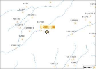 map of Vaquiua