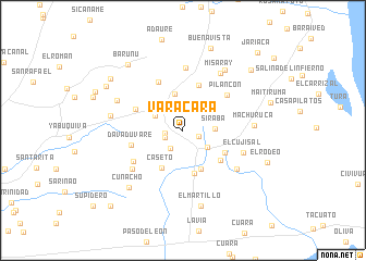 map of Varacara