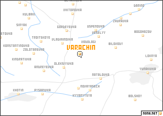 map of Varachin