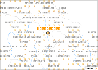 map of Vara de Capá