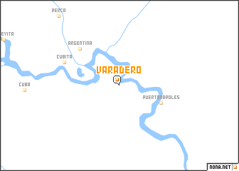 map of Varadero