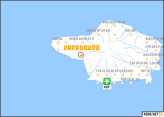 map of Varadouro