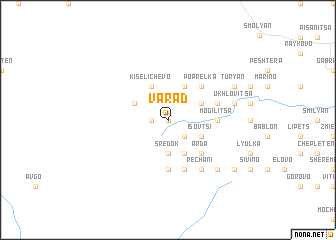 map of Varad