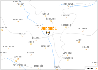 map of Varagol