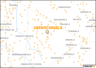 map of Varainchāwāla