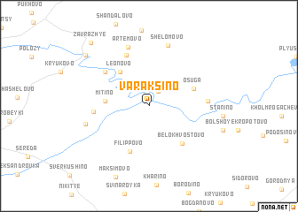map of Varaksino