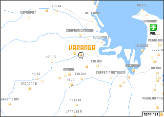 map of Varanga