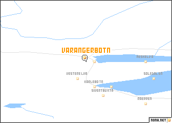 map of Varangerbotn