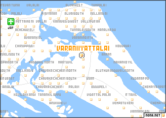 map of Varani Iyattalai