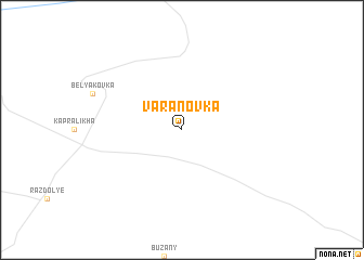 map of Varanovka