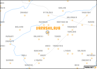 map of Varashilava