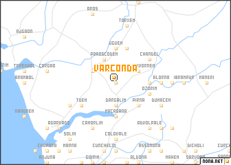 map of Varconda