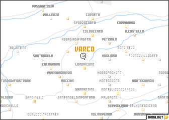 map of Varco