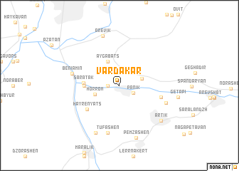 map of Vardakar