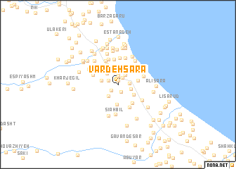 map of Vārdeh Sarā