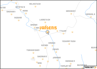 map of Vardenis