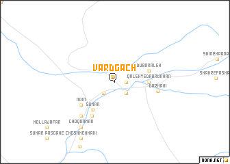 map of Vard Gach