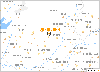 map of Vardigora