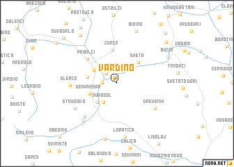 map of Vardino