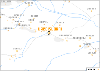 map of Vardisubani