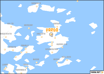 map of Vårdö