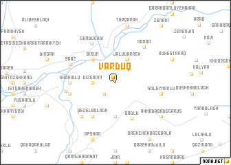 map of Vardūq