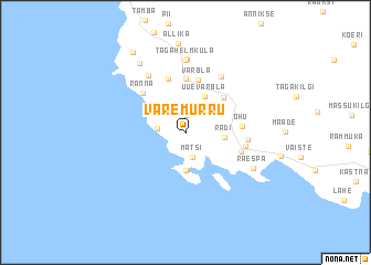 map of Varemurru